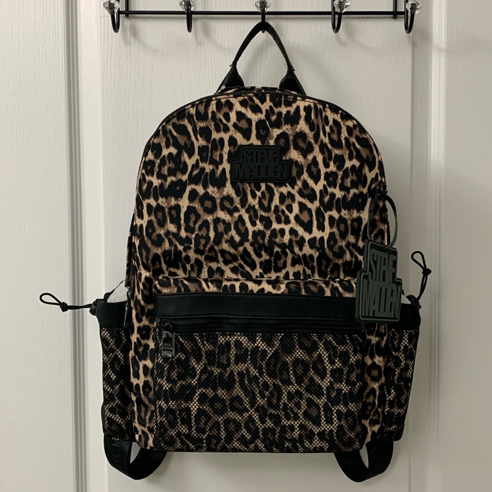 Steve Madden Leopard Travel Backpack